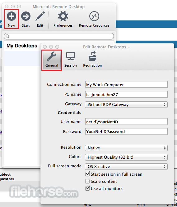 remote desktop connection for mac download